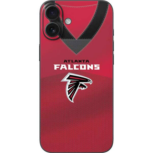NFL Atlanta Falcons Team Jersey iPhone 16 Plus Skin